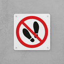 Remove Your Shoes Sign