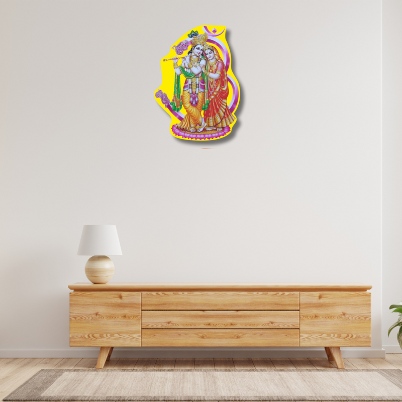 Radha Krishna Decorative Wall Hanging