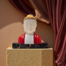 Elegant Buddha Head Sculpture