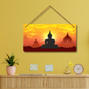 Buddha Wooden Wall Hanging - ICraft asia