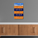 1 to 20 number wall hanging - ICraft asia