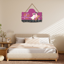 "Cute Si Teri Smile" Wooden Wall Hanging - ICraft asia