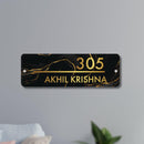 Golden Portoro - Contemporary House Number/Name Sign - ICraft asia