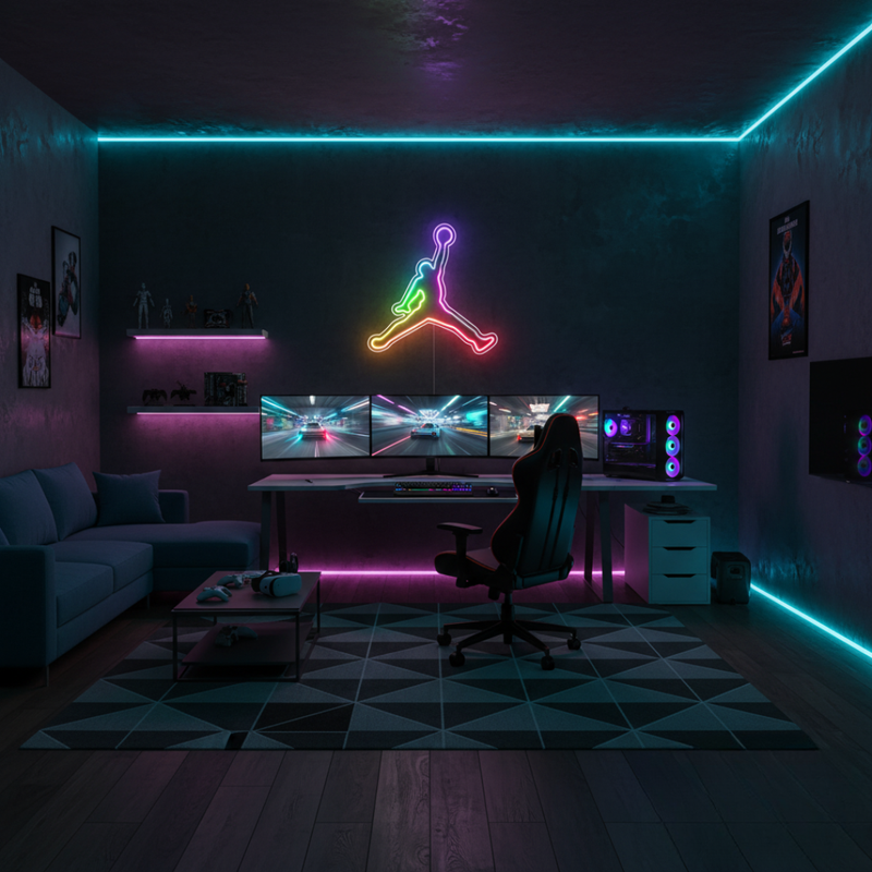 Jumpman Neon Sign