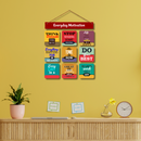 "Everyday Motivation" Wooden Wall Hanging - ICraft asia