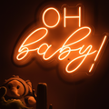 Oh Baby! Neon Sign