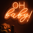 Oh Baby! Neon Sign