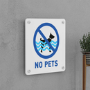 No Pets Sign