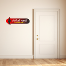 Vitthal Mauli Wooden Wall Name Plate