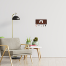 Wooden Buddha Key Holder