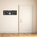 Vitthal Rukmini Wooden Wall Name Plate