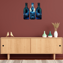 Tranquil Blue Buddha Wall Hanging