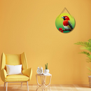 Exotic Birds Wooden Wall Hanging