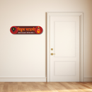 Vitthal Mauli Divine Wooden Wall Name Plate