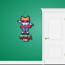 Cool Cat Wall Hanging