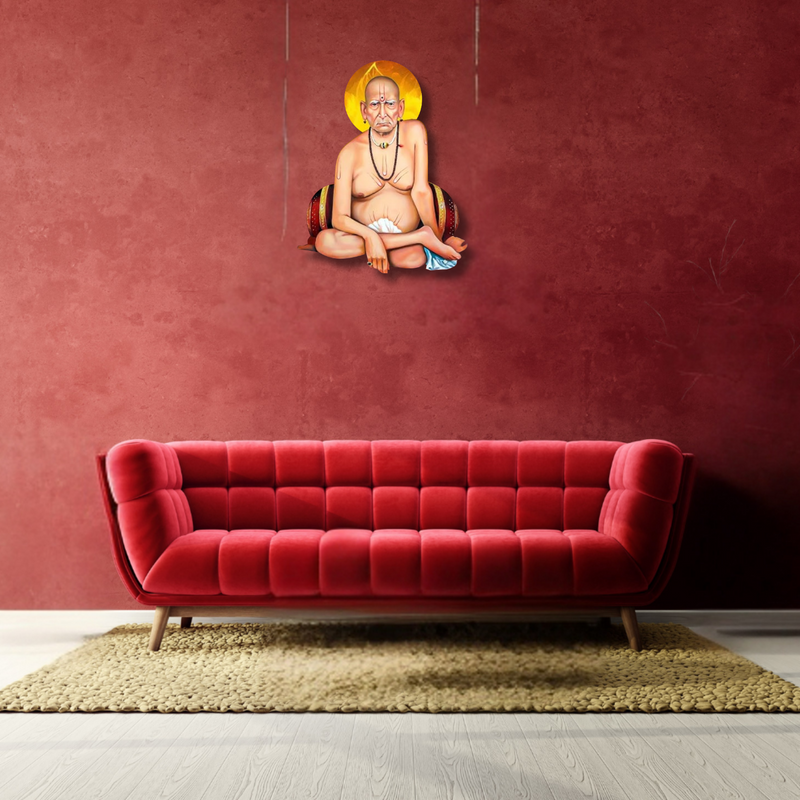 Shree Swami Samarth Seated Wall Hanging