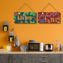 "Kitchen But First Tea" Wall Hanging - ICraft asia