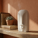 Abstract Face Sculpture Vase 🗿✨