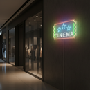 Cinema Ticket Neon Sign