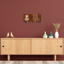 Wooden Buddha Key Holder with Sacred Mantras - ICraft asia