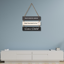 Success is Scheduled – Motivational Wall Hanging