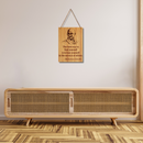 Mahatma Gandhi Quote Wall Hanging - ICraft asia