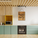 "This kitchen is seasoned with love"  Wall Hanging - ICraft asia