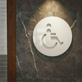 Handicap Restroom Sign