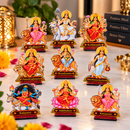 9 Navdurga Premium MDF Standee Set