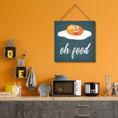"Oh Food" wall hanging - ICraft asia
