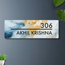 Futura (Resin Art) - Contemporary House Number/Name Sign - ICraft asia