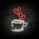 Coffee Love Neon Sign