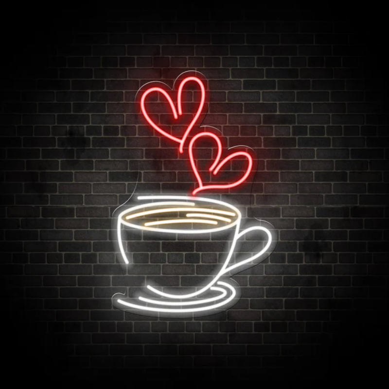 Coffee Love Neon Sign
