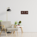 Om & Shree Ganesh Wooden Wall Key Holder