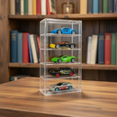 Premium Transparent Acrylic 5-Compartment Storage Box