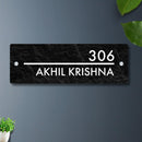 Futura (Black Rock) - Contemporary House Number/Name Sign - ICraft asia