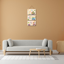 ABC Jungle Ride – Fun Alphabet Wall Hanging for Kids' Room - ICraft asia