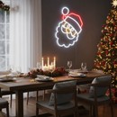 Merry Christmas Santa Neon Sign