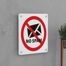 No Junk Mail Sign