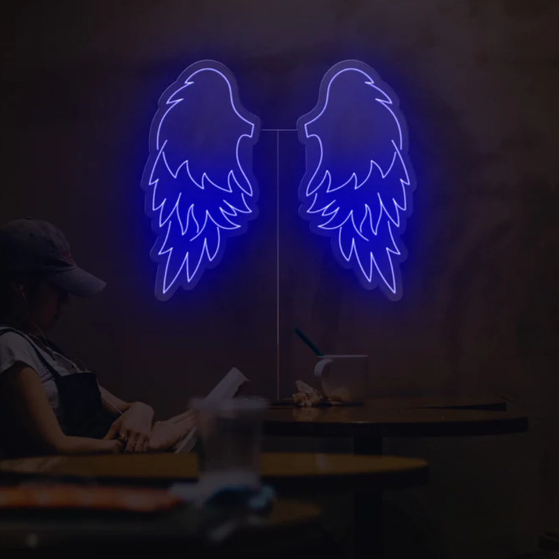 Angel Wings Neon Sign