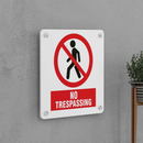 No Trespassing Sign