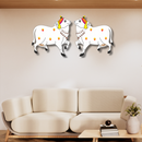 Kamdhenu Cow Wall Hanging (Pair) - ICraft asia
