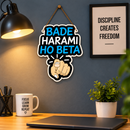 Bade Haram Ho Beta Funny Wall Hanging