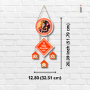 Om Siddhi Vinayak Namaha Wooden Wall Hanging