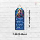 Shri Siddhivinayak Ganesh Wooden Wall Hanging