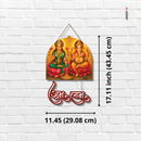 Shubh Labh Lakshmi Ganesh Wall Hanging