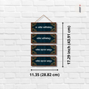 Om Sarveshaam Svastir Bhavatu Wall Hanging