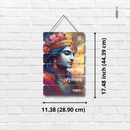 Om Shri Krishnaya Pashupuntamaya Swaha Wall Hanging