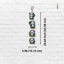 Panda Vibes Wooden Latakan Hanging