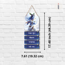 Shyam Sundar Mantra Wall Hanging